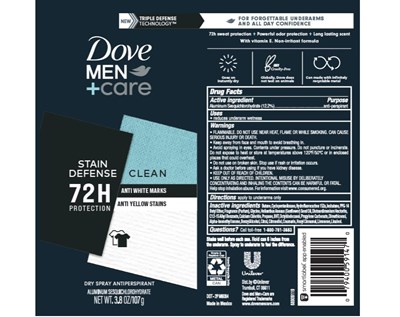 Dove Men Stain Defense Clean Ap (Dove Stain Defense Clean Ap)